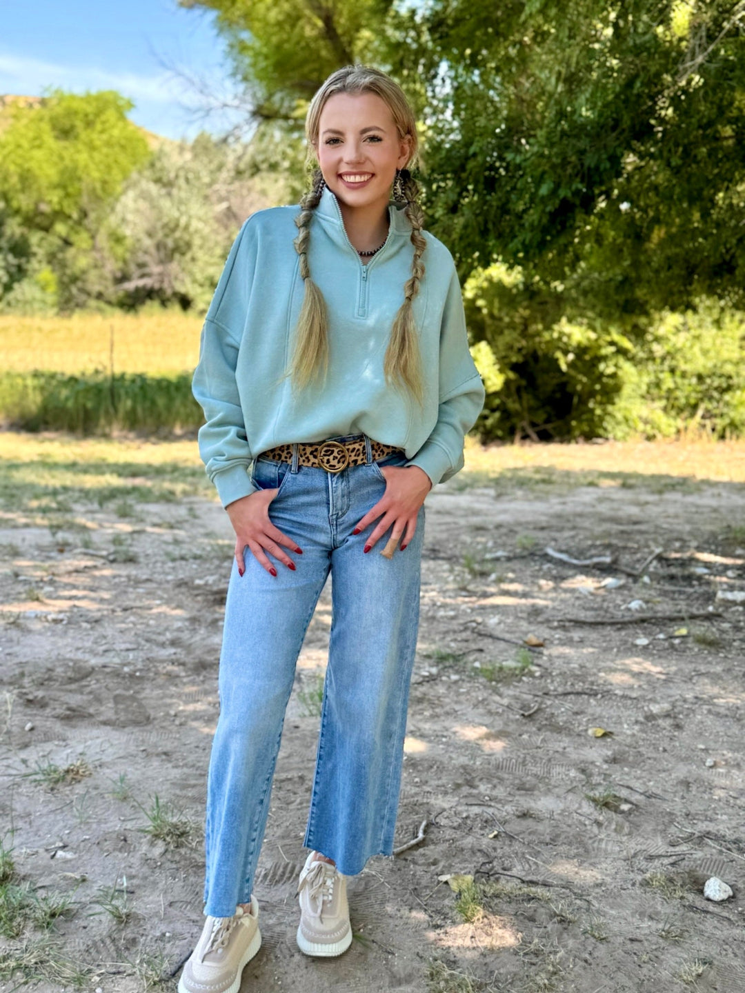 Nelly 1/4 Zip Pullover