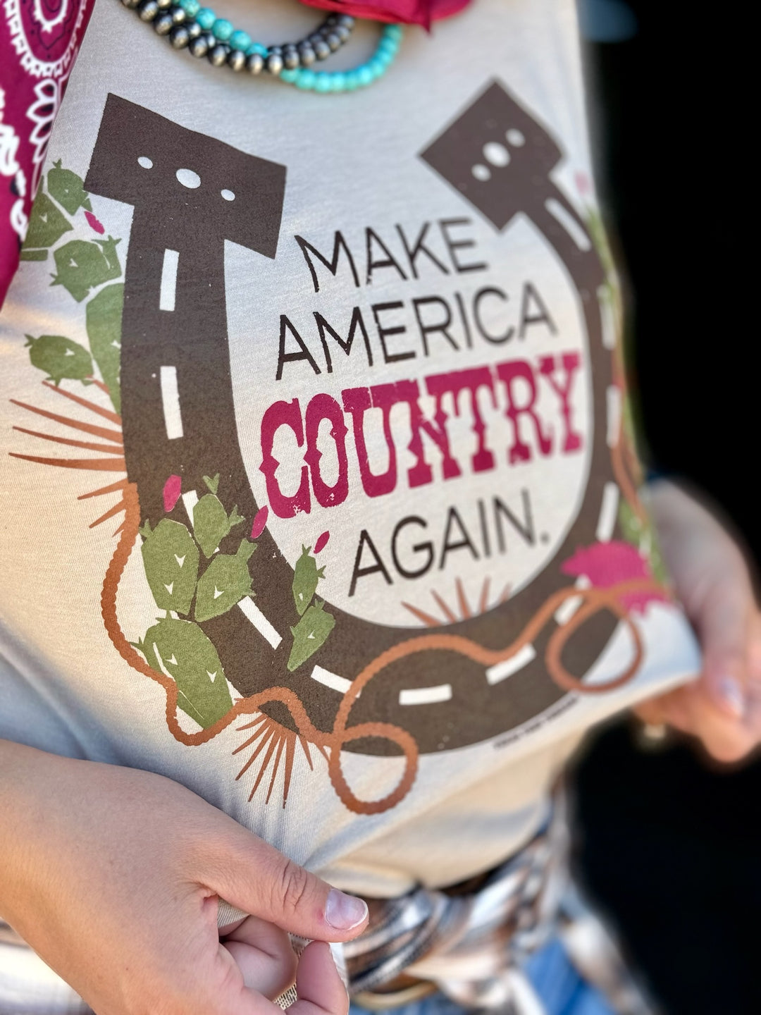 Make America Country Again Graphic Tee by Texas True Threads