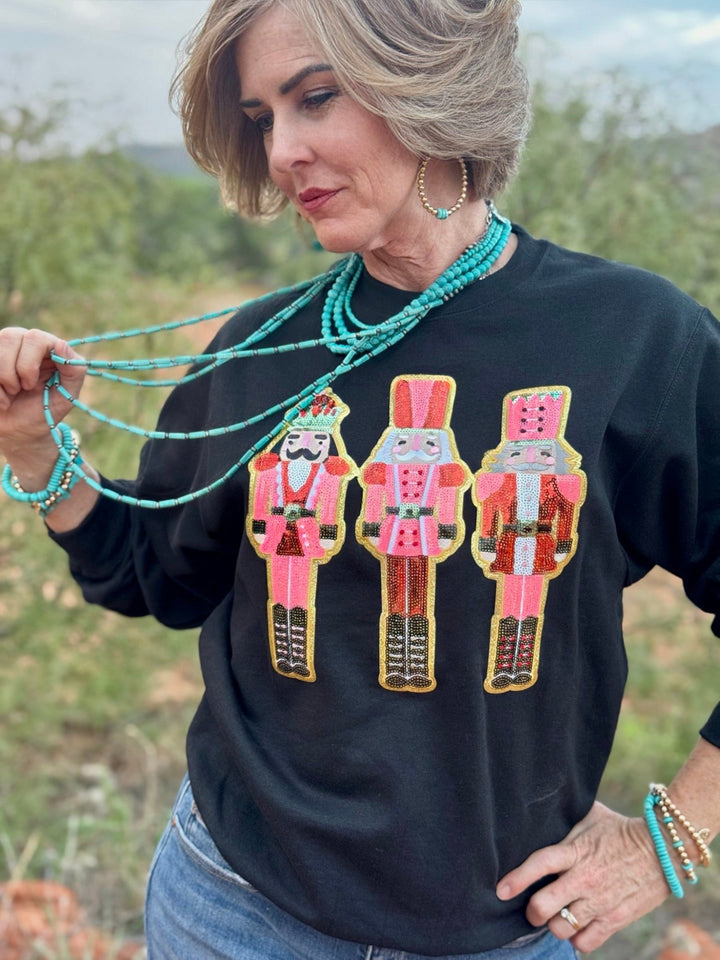 Glitter Nutcracker Sweatshirt