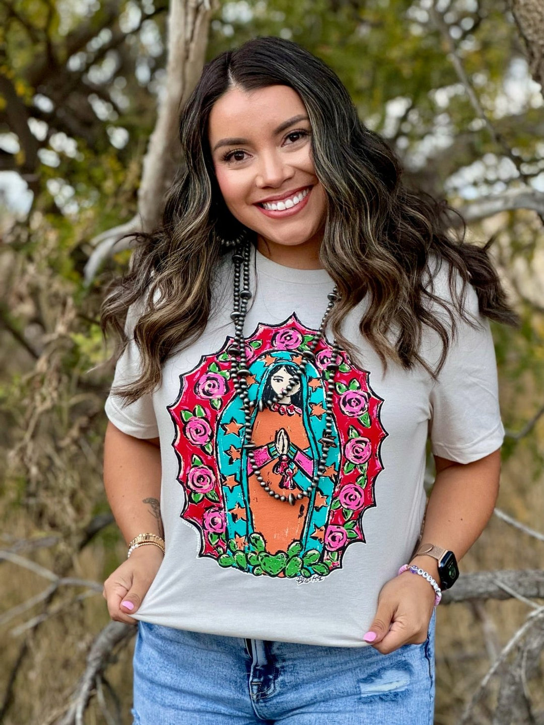 Barb's Lady of Guadalupe Graphic Tee by Texas True Threads