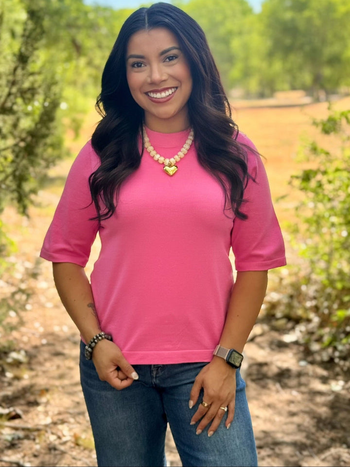 Sophie Soft Short Sleeve Top