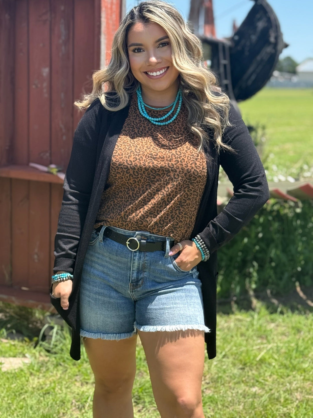 Vanessa Black Cardigan