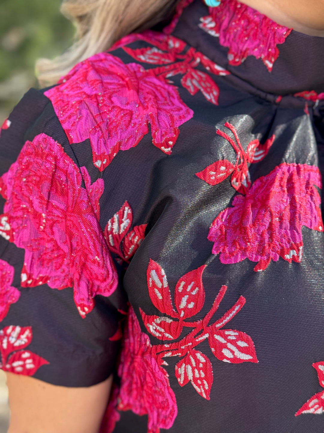 Black Bow Back Dress