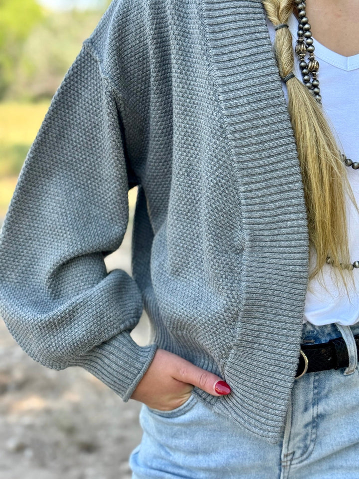 Julia Grey Cardigan