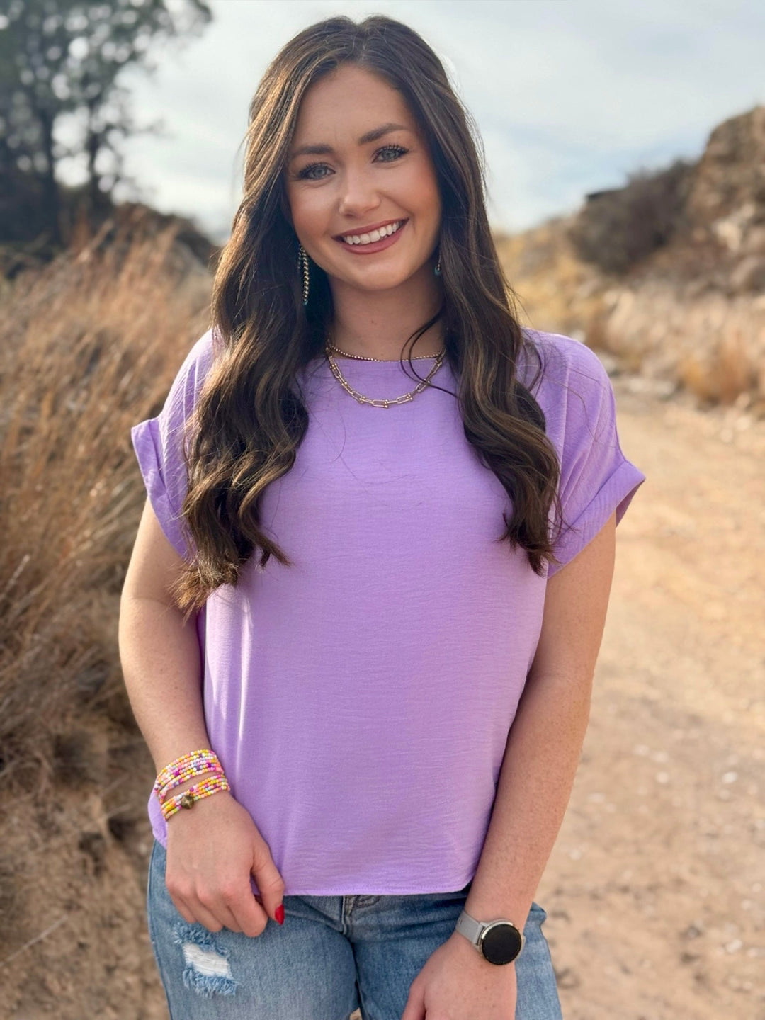 Lucinda Lavender Top