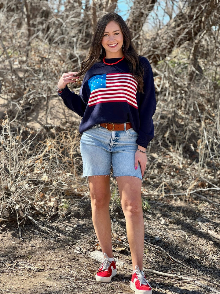 Farley Denim Raw Hem Shorts by Risen