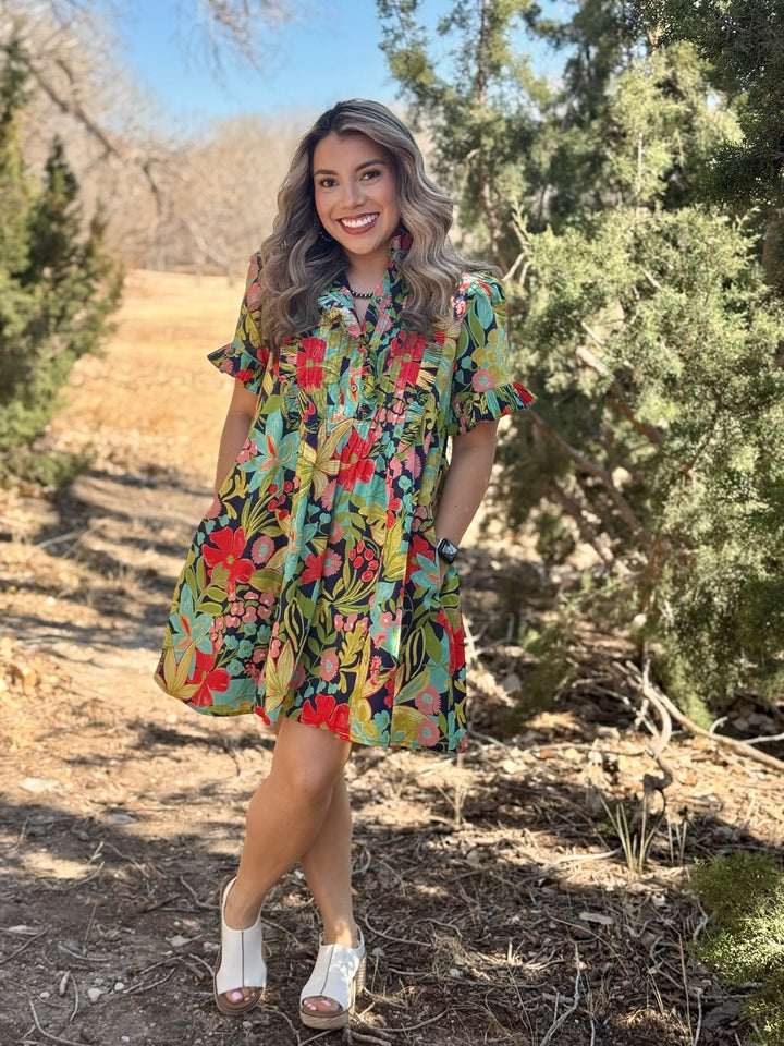 Jalynn Mini Floral Dress
