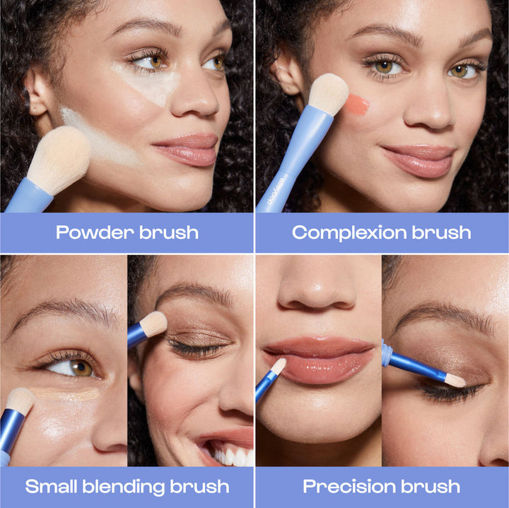 Overachiever 4-in-1 Makeup Brush