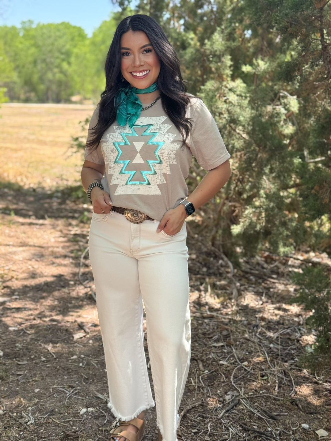 Emmy's Aztec Tee by Texas True Threads
