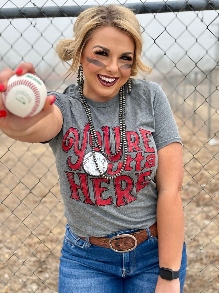 You're Outta Here Graphic Tee by Texas True Threads