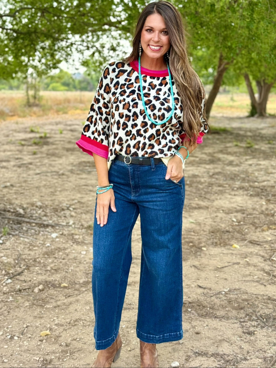 Wild About Leopard Sweater