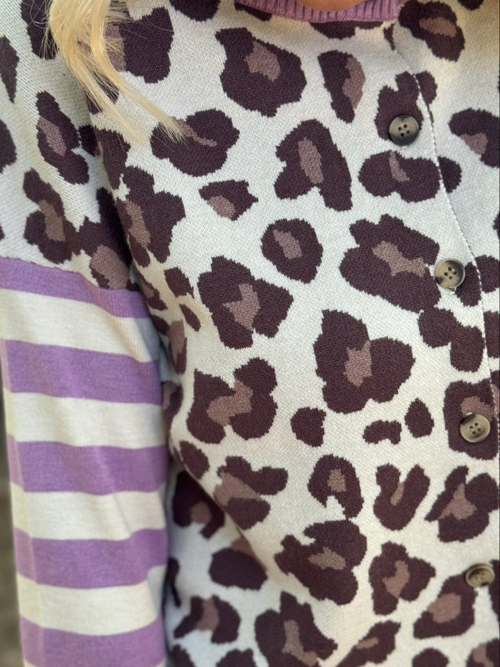 Little Detour Leopard Cardigan