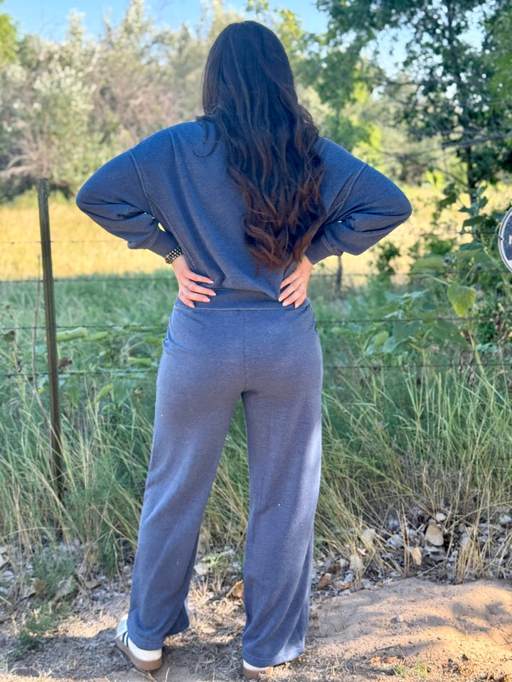 Astrid Navy Matching Set