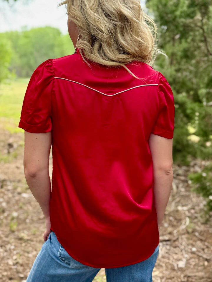 Howdy Hanny Pearl Snap Top