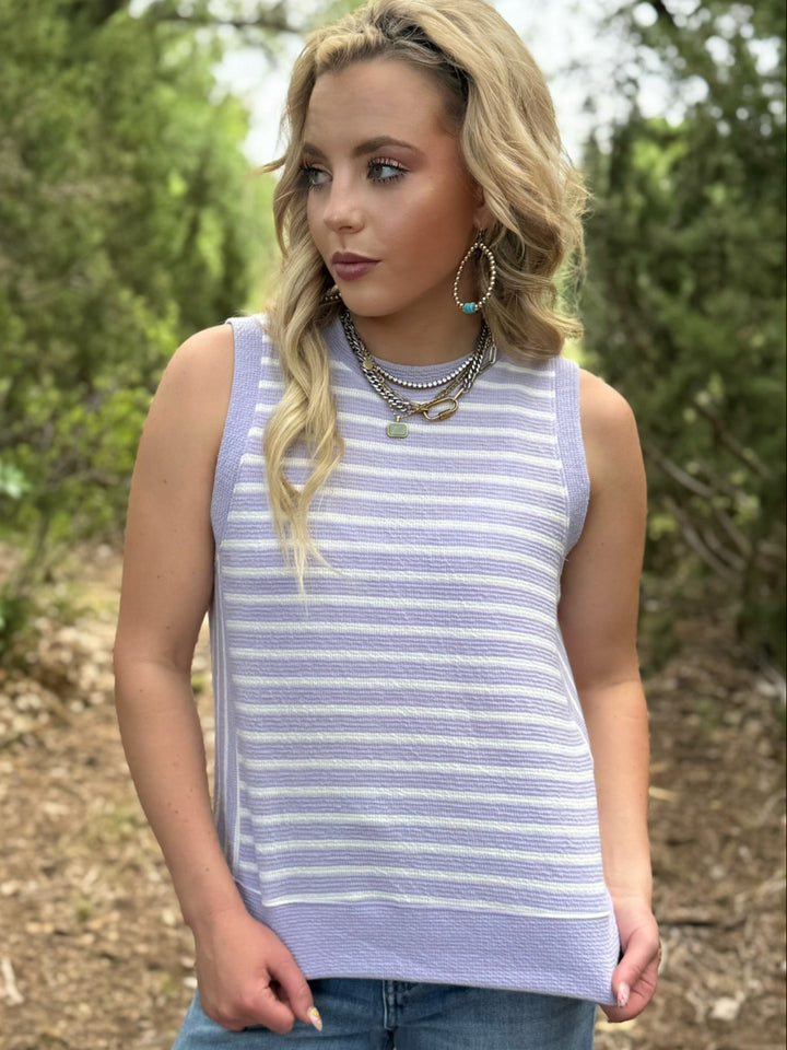 Trinity Striped Tank Top
