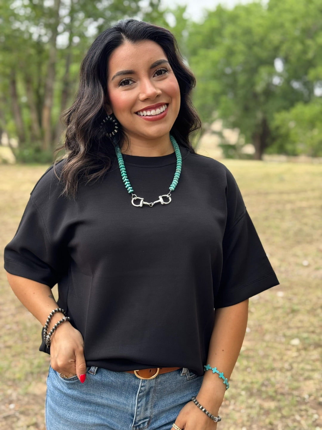 Buckin Bit Necklace