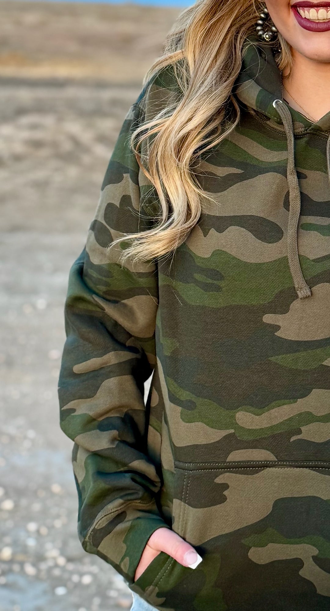 Casey Camo Hoodie