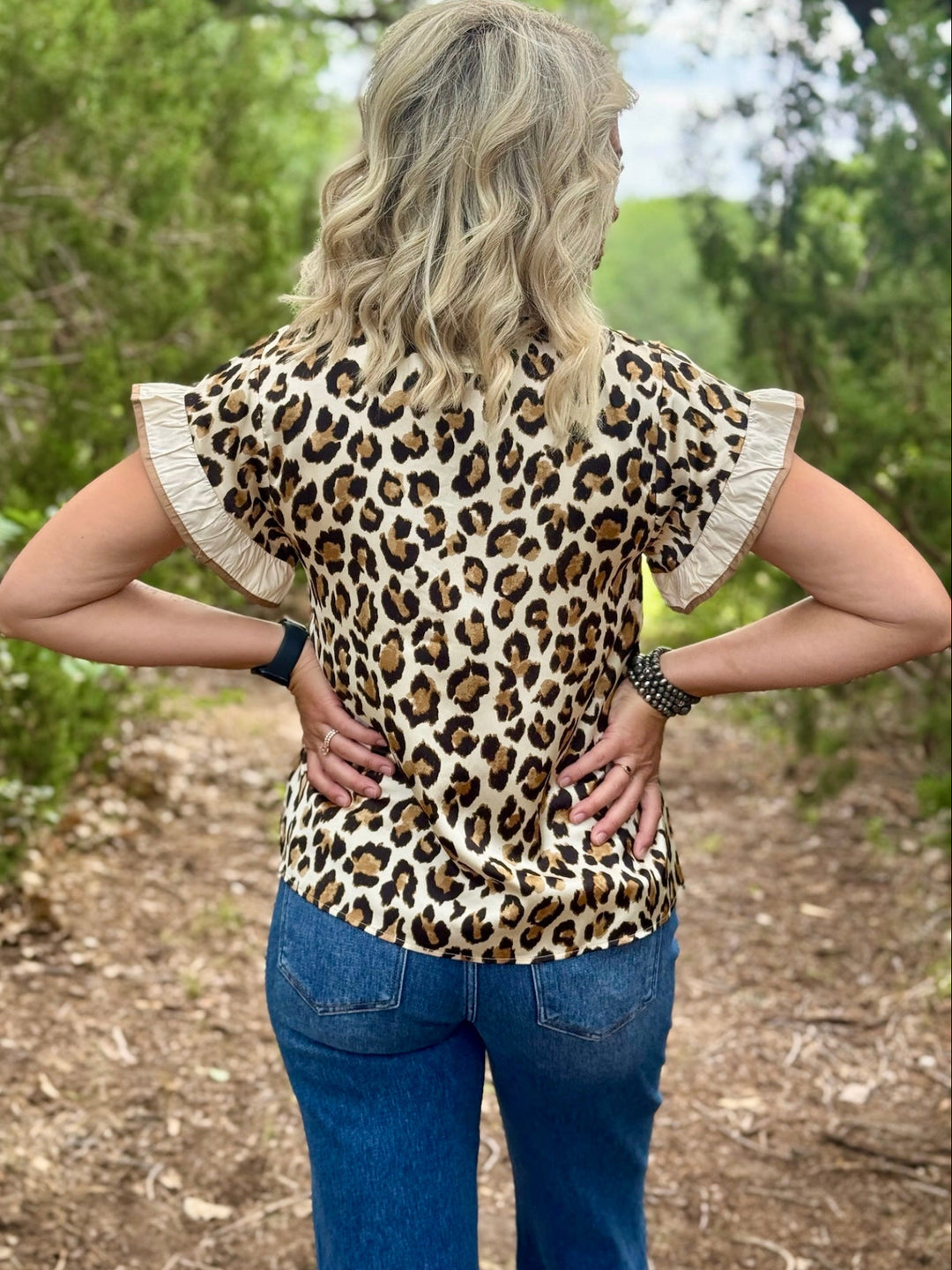 Emersyn Leopard Sleeveless Top
