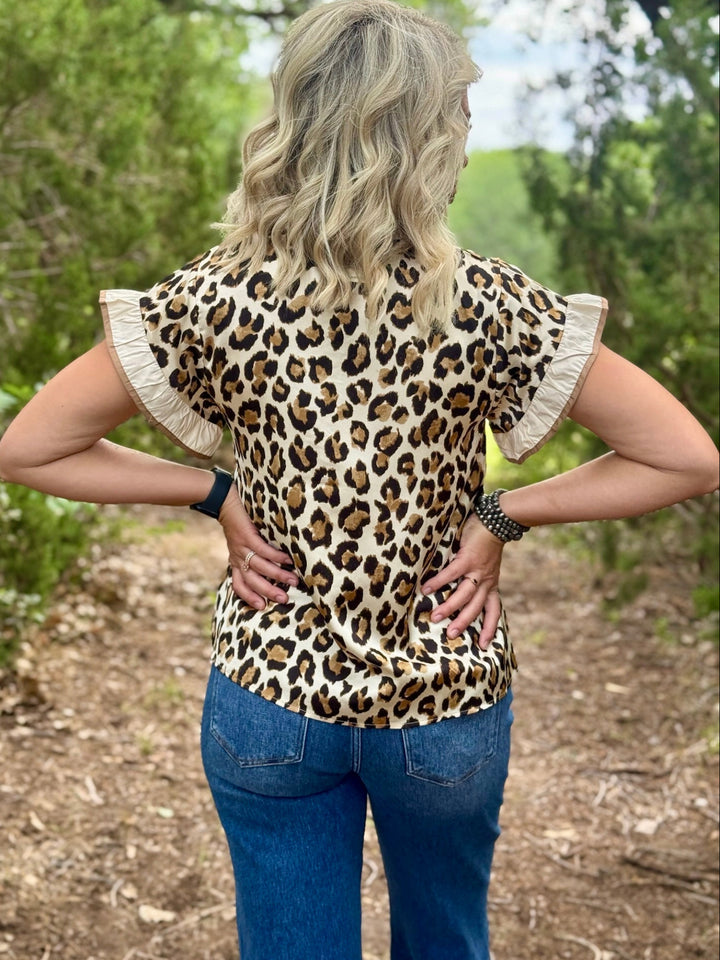 Emersyn Leopard Sleeveless Top