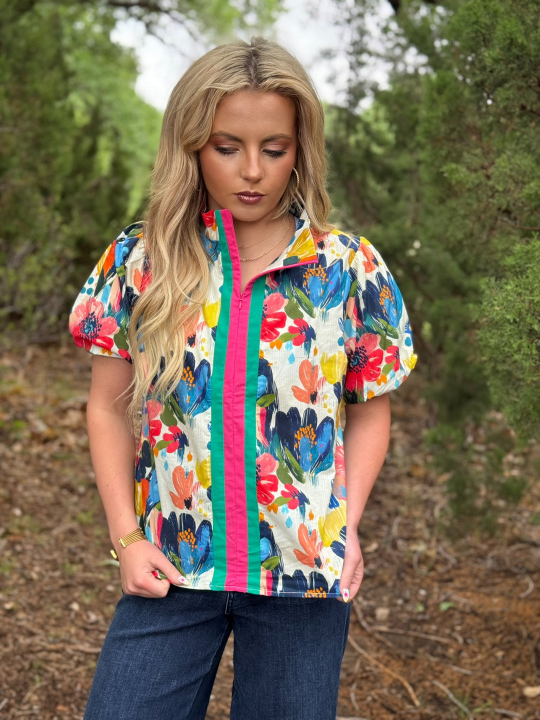 Haidyn Puff Sleeve Blouse