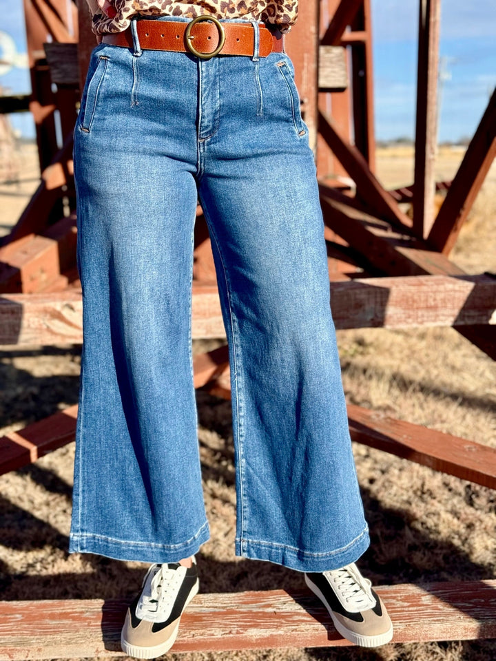 Laken Trouser Tummy Control Crop Jeans