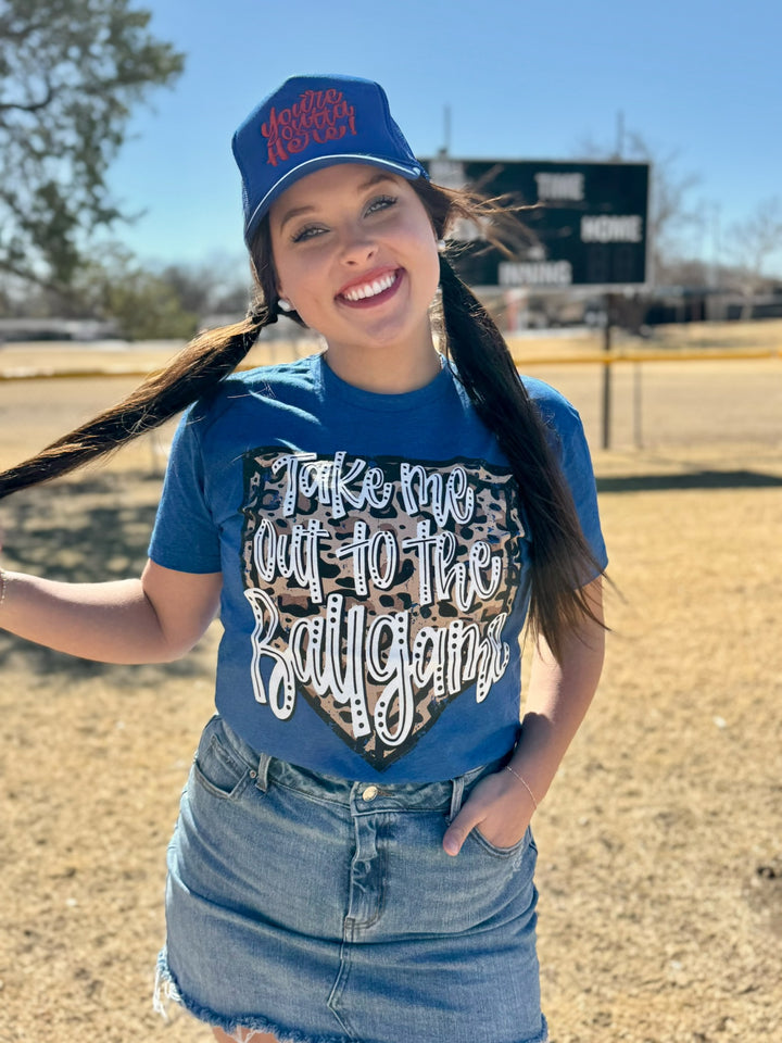 Take Me Out to the Ballgame Graphic Tee by Texas True Threads