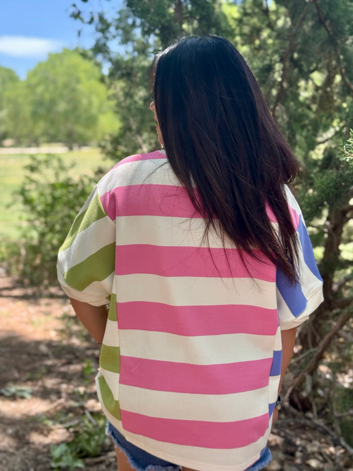 Watermelon Sugar Oversize Top