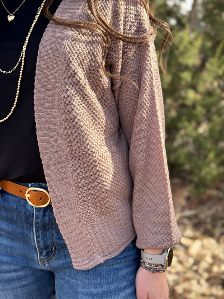 Mallory Brown Cardigan