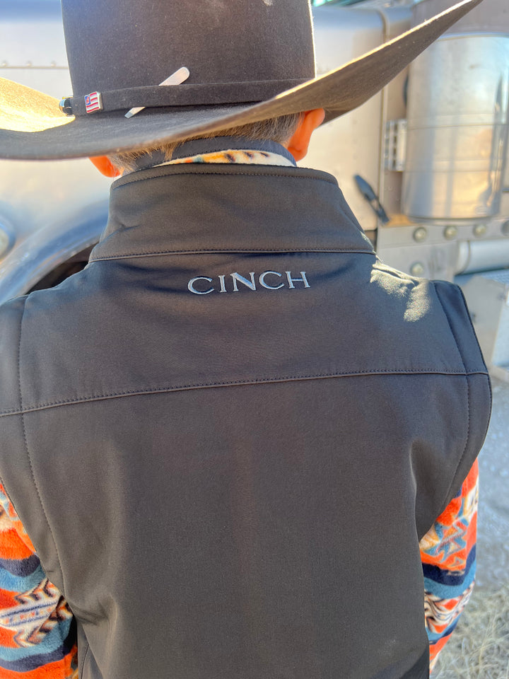 Boys Black Bonded Vest by Cinch