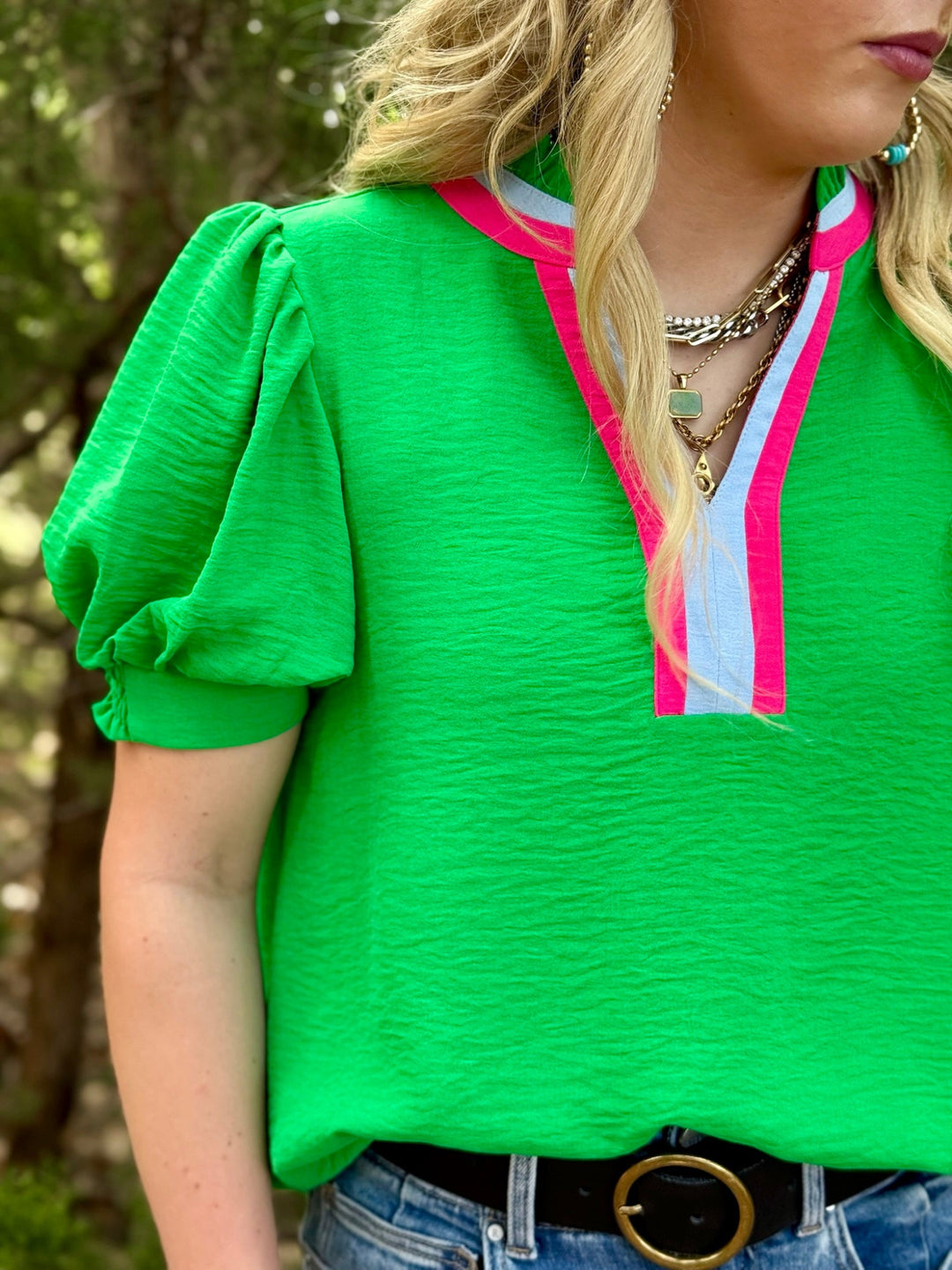 Distract From That Green Top