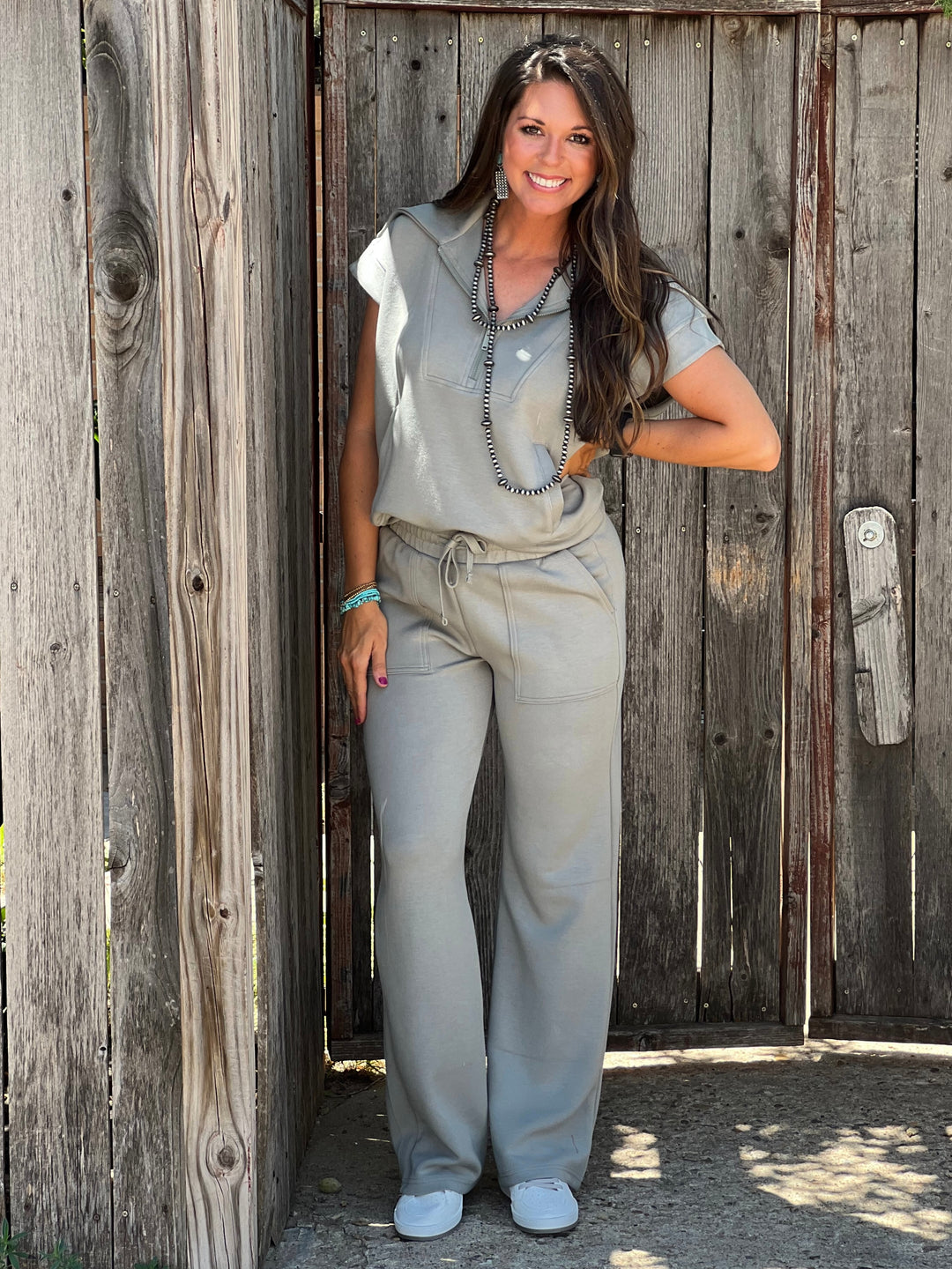 Darci Sage Green Pant Set