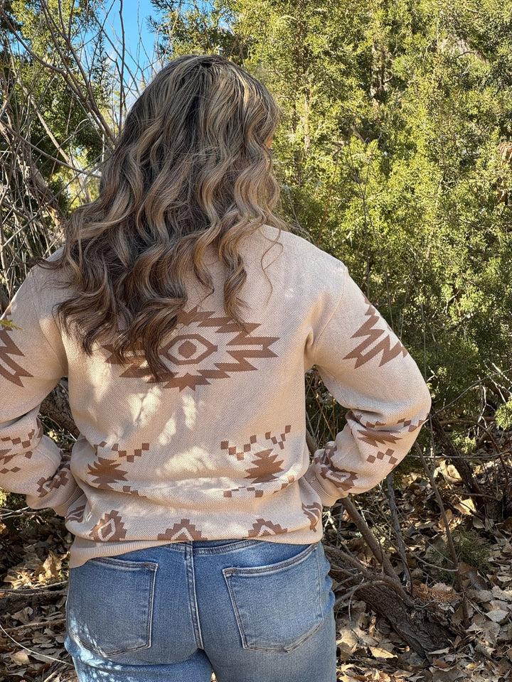 Calhoun Tan Sweater