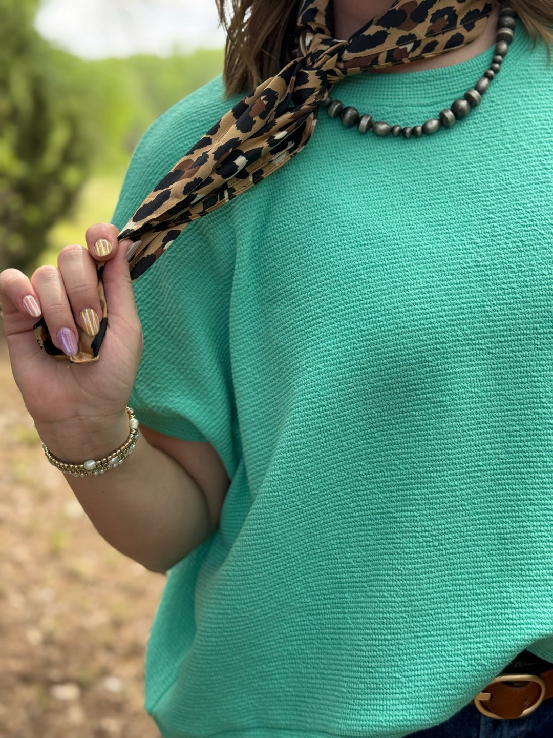 Aniya Drop Shoulder Top