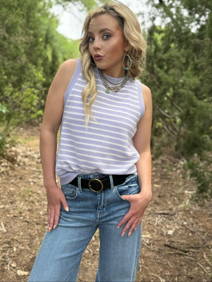 Trinity Striped Tank Top