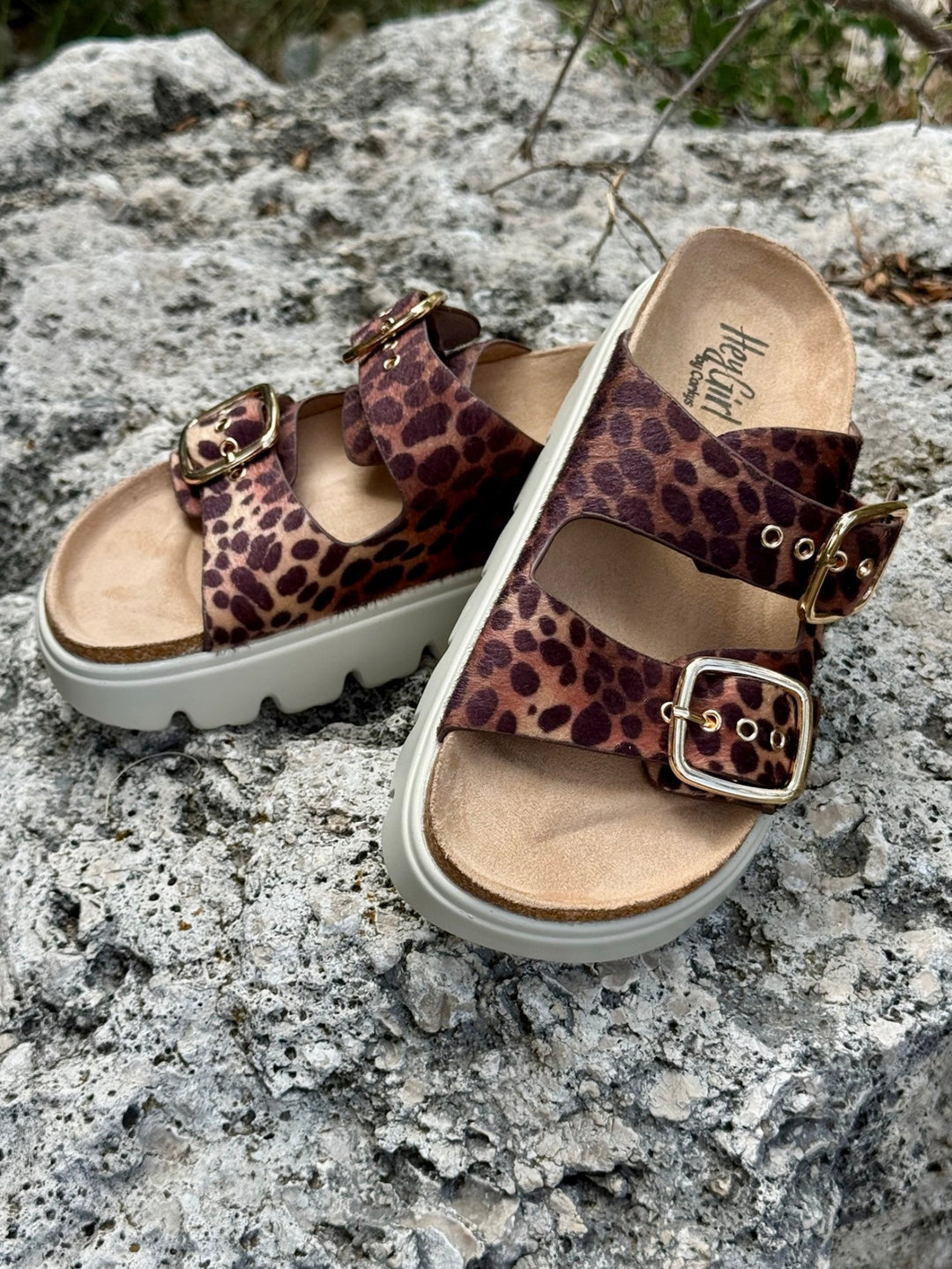 Rumor Has It Leopard Sandal
