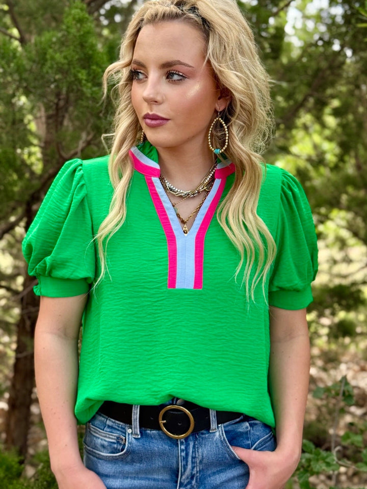 Distract From That Green Top