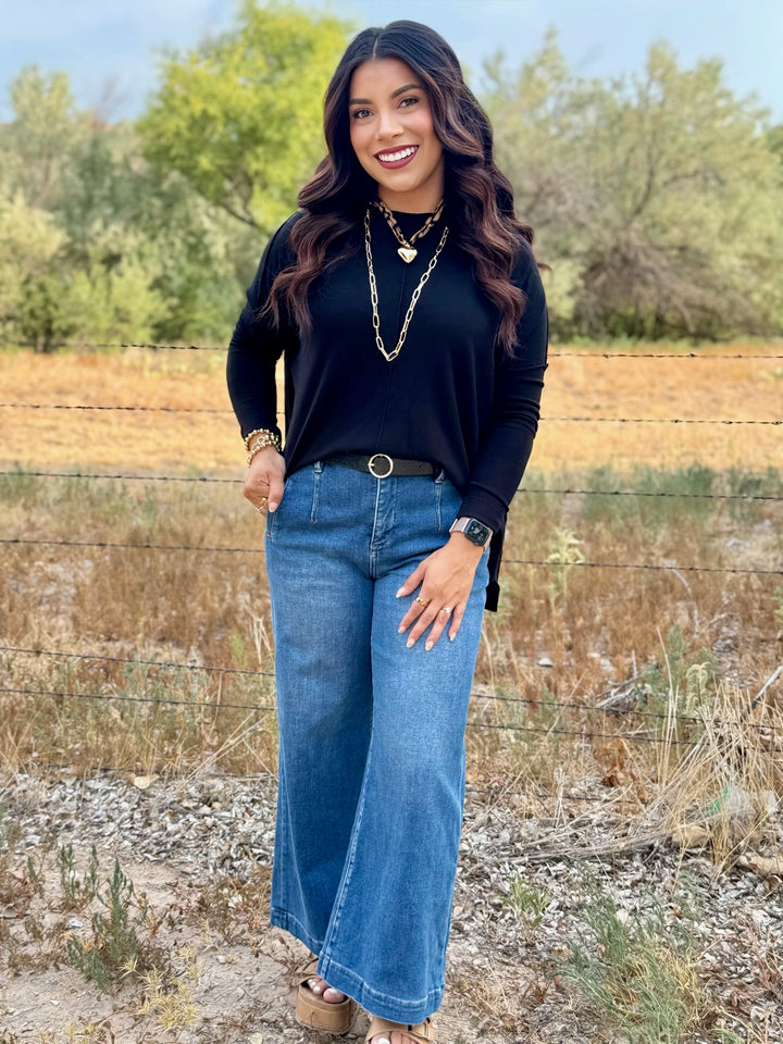 Luxury Black Sweater