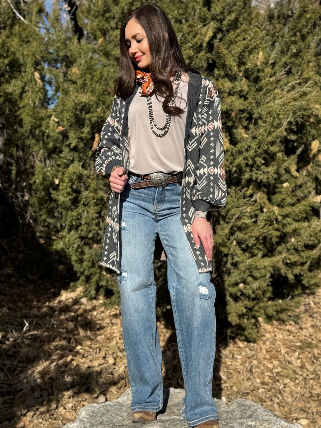 Crossfire Grey Cardigan