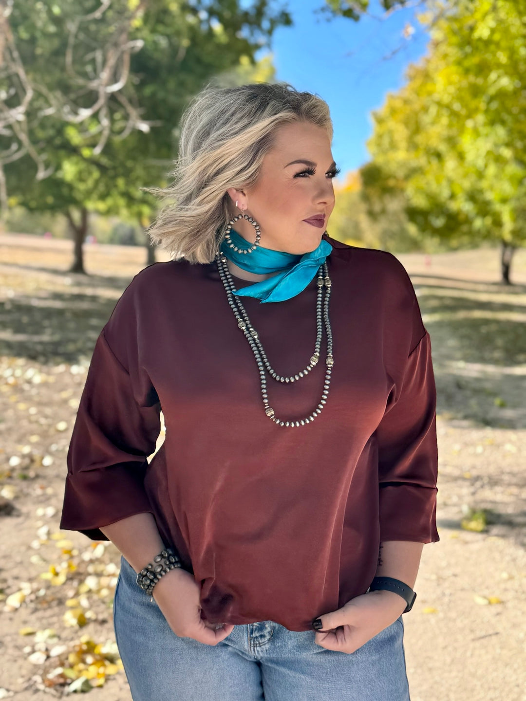 Tenslee 3/4 Sleeve Top