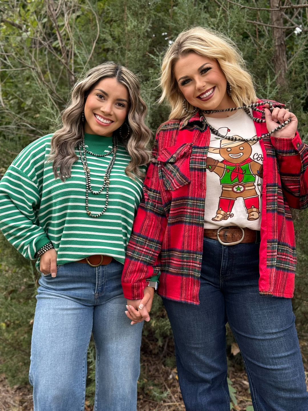 Brecken Red Plaid Shacket