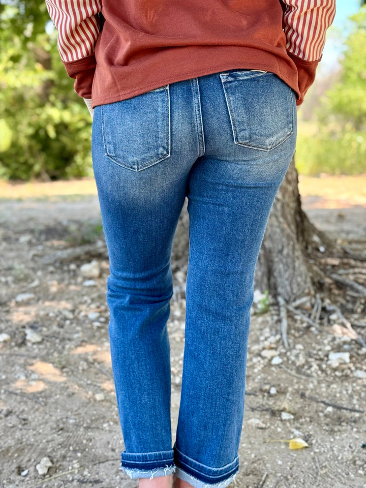 Darci Straight Leg Jean by Risen