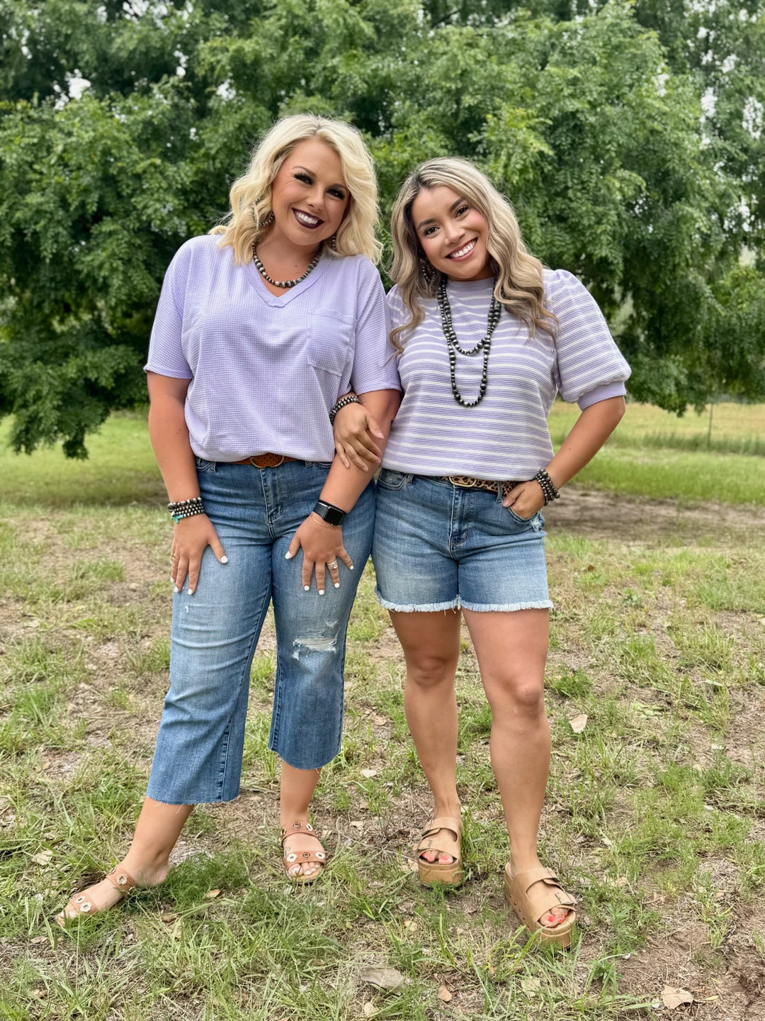 Perfectly Purple V-Neck Top