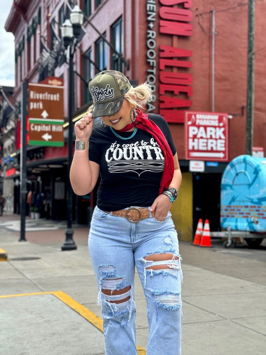 It's Cool to be Country Graphic Tee by Texas True Threads