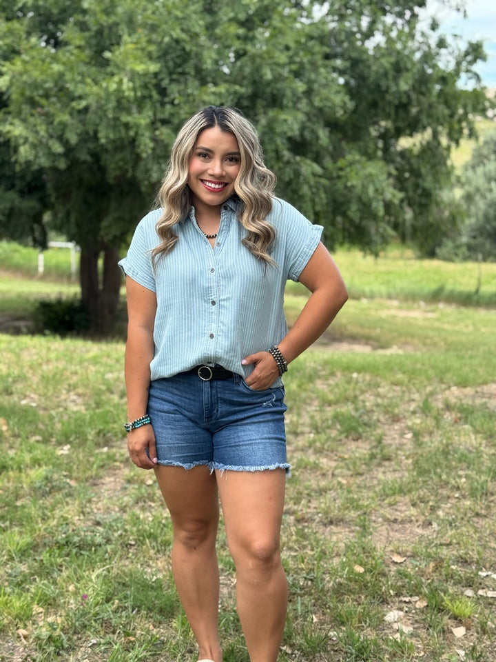 Gentry Button Up Top