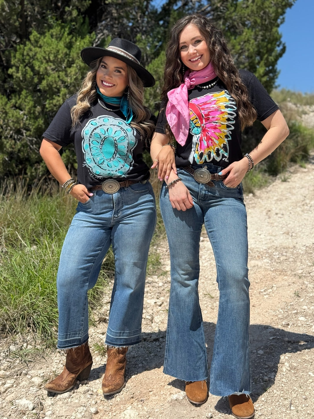 Callie's Headdress Graphic Tee by Texas True Threads
