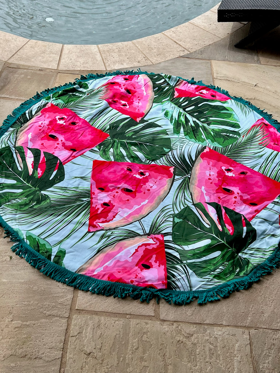 Rounded Beach Towel