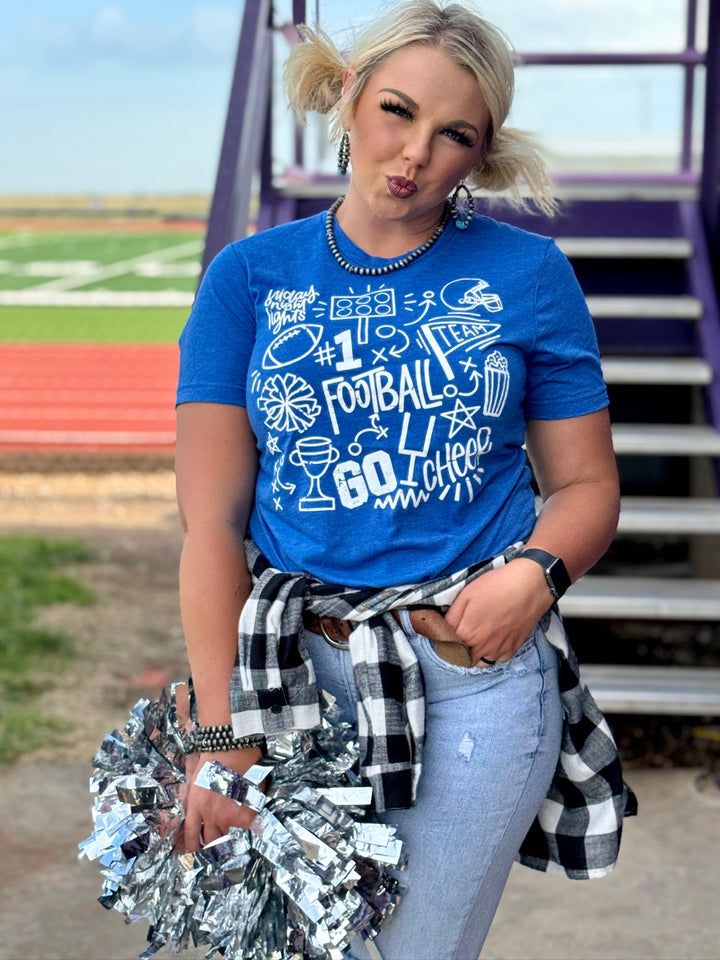 Football Icon Tee by Texas True Threads