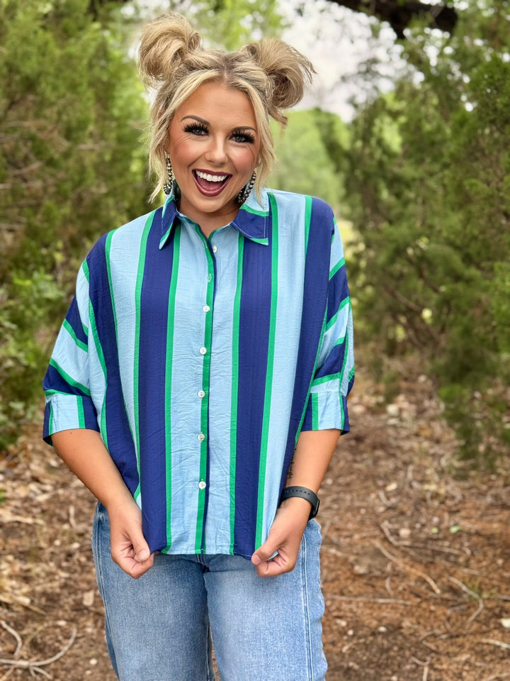 Easy Breezy Button-Up Top