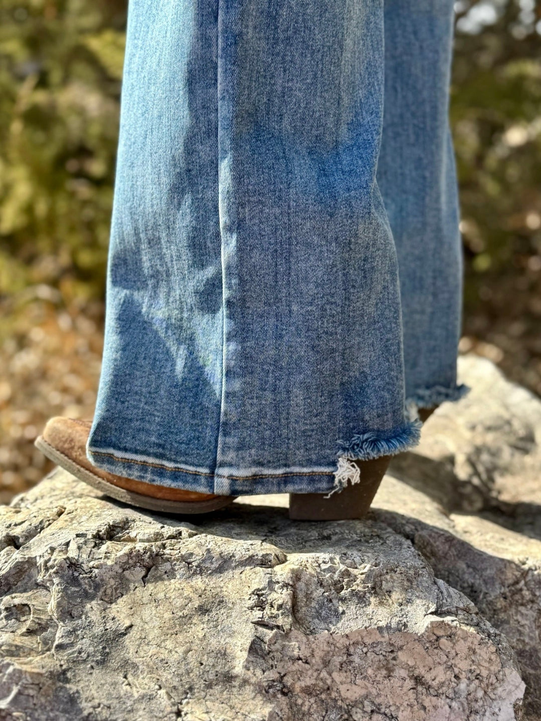 Sassy Wide Leg Jean by Risen