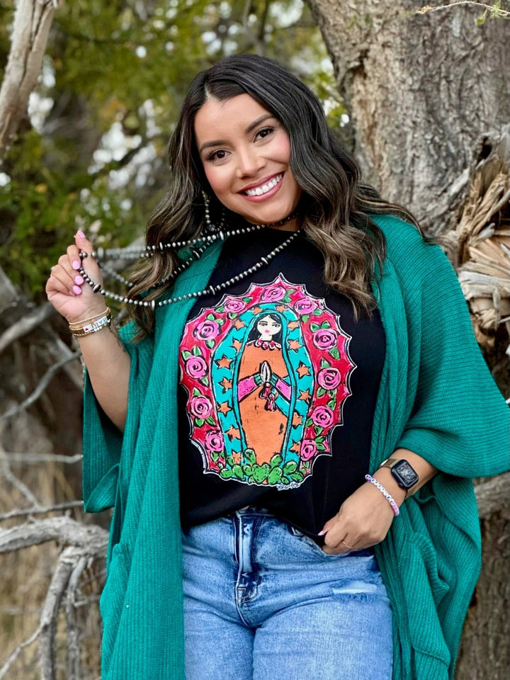 Barb's Lady of Guadalupe Graphic Tee by Texas True Threads